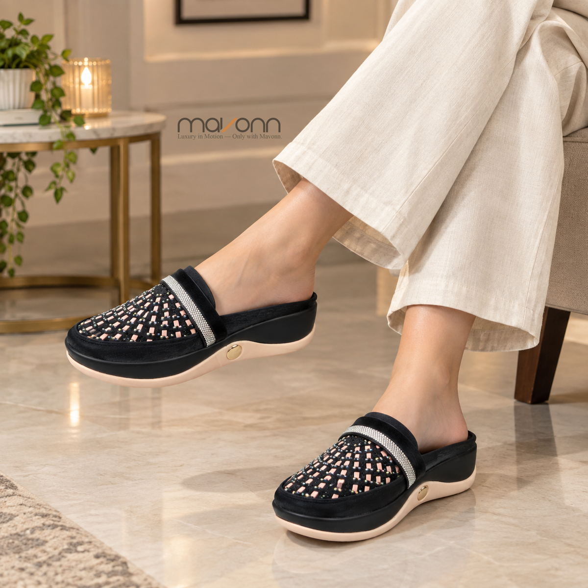 🌸 Mavonn RoseLift Comfort Wedge
