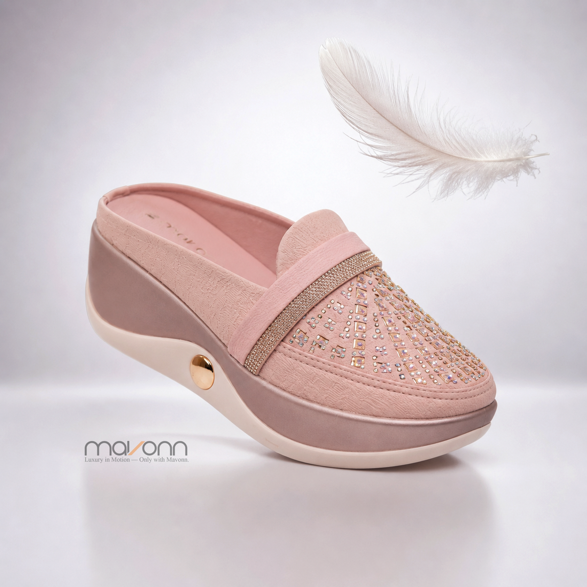 🌸 Mavonn RoseLift Comfort Wedge