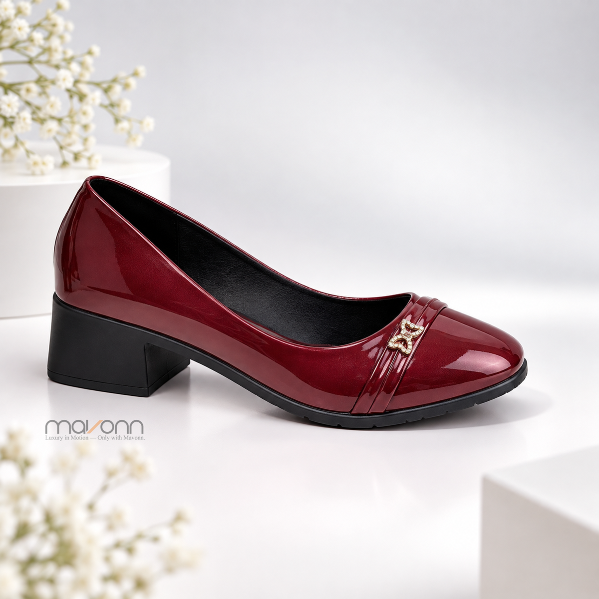 👠 Mavonn GraceStep Pump Heel