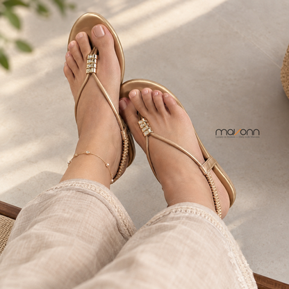 👡 Mavonn Signature Grace Flat Sandal