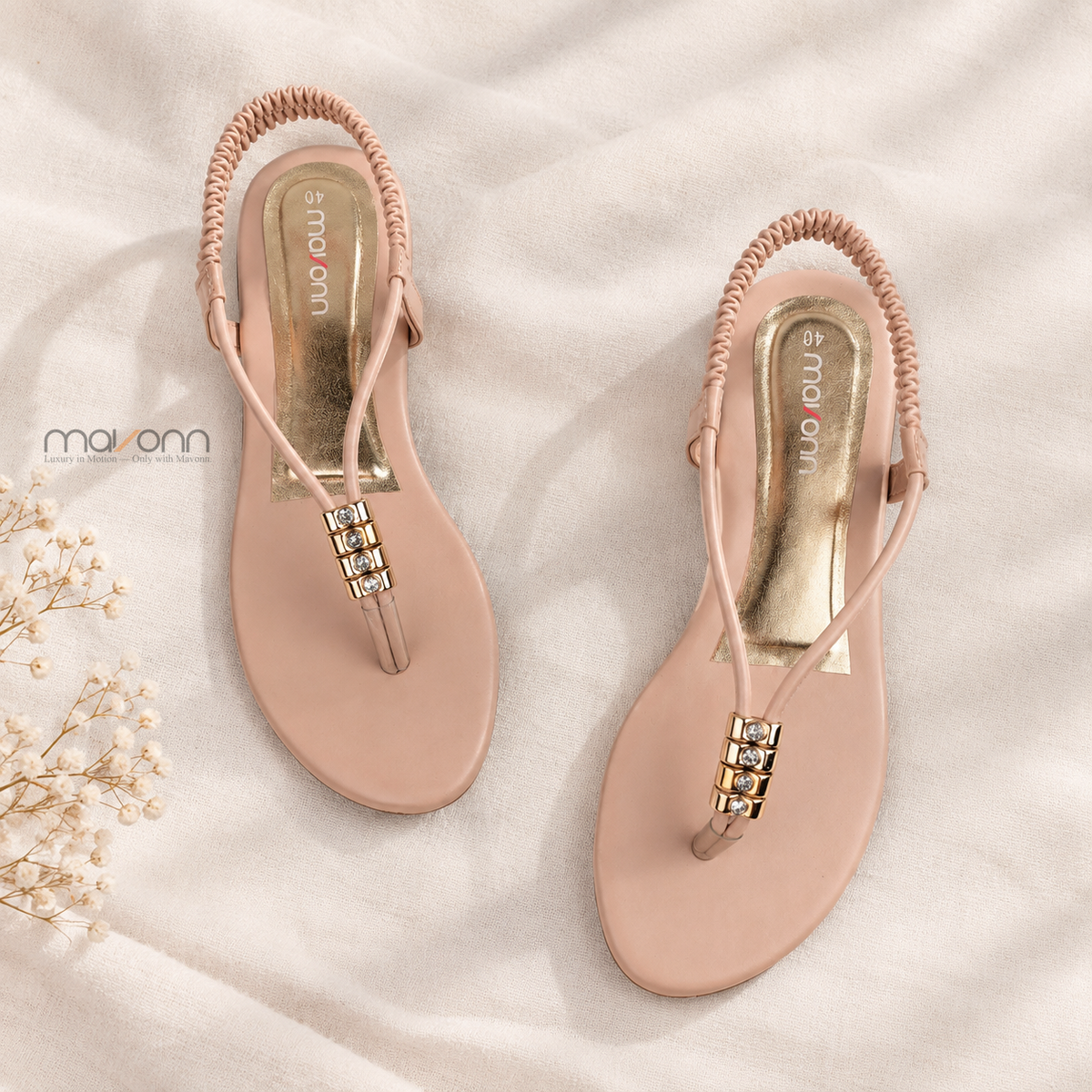 👡 Mavonn Signature Grace Flat Sandal