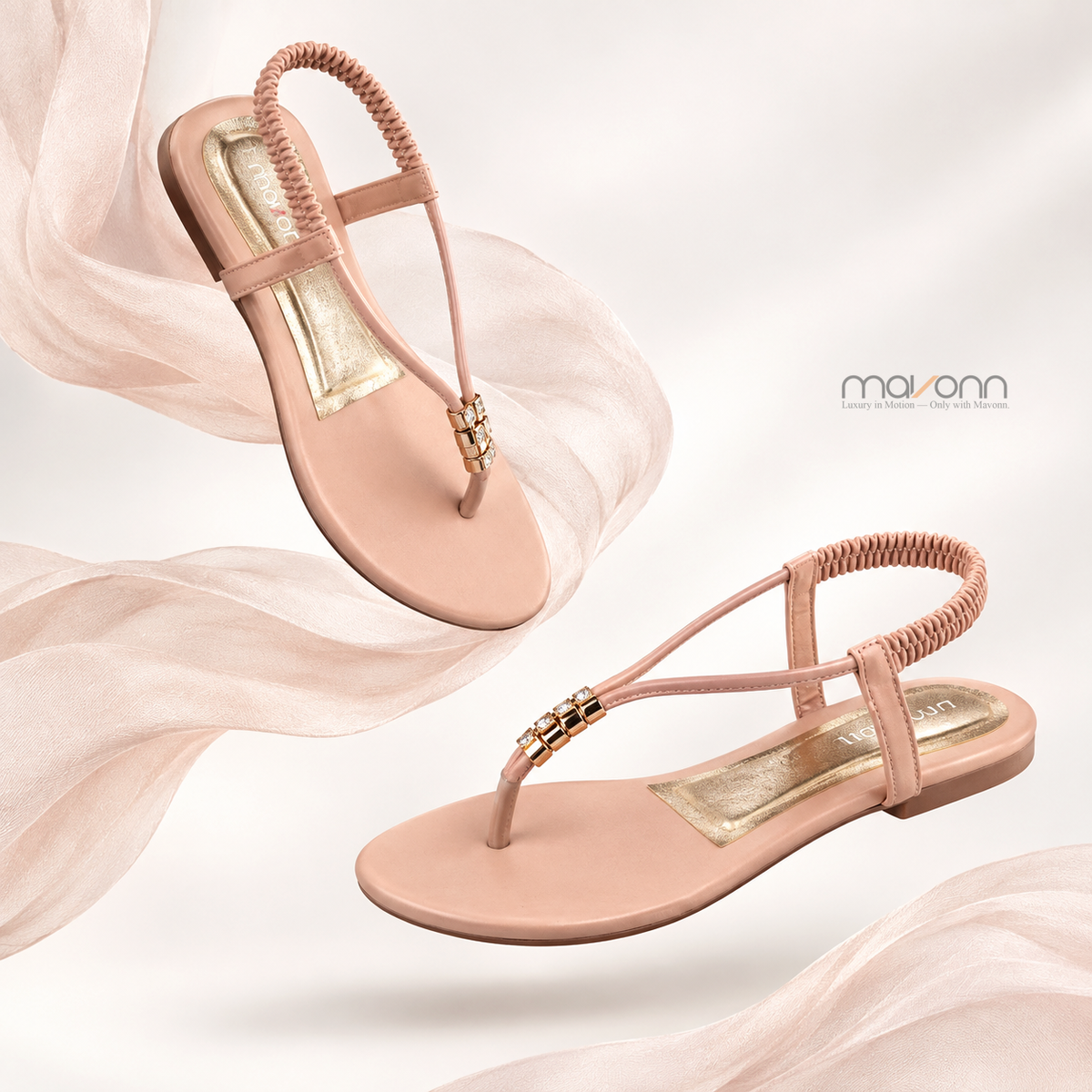 👡 Mavonn Signature Grace Flat Sandal