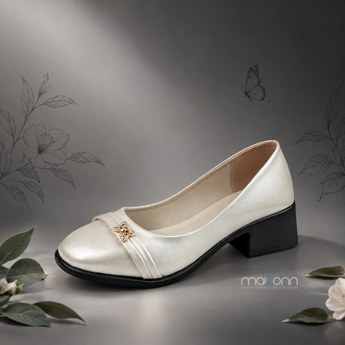 👠 Mavonn GraceStep Pump Heel