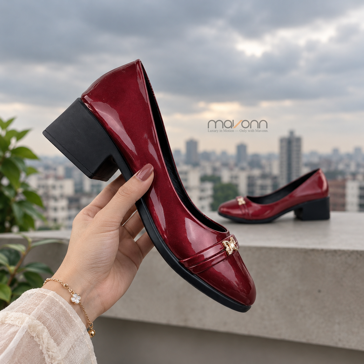 👠 Mavonn GraceStep Pump Heel