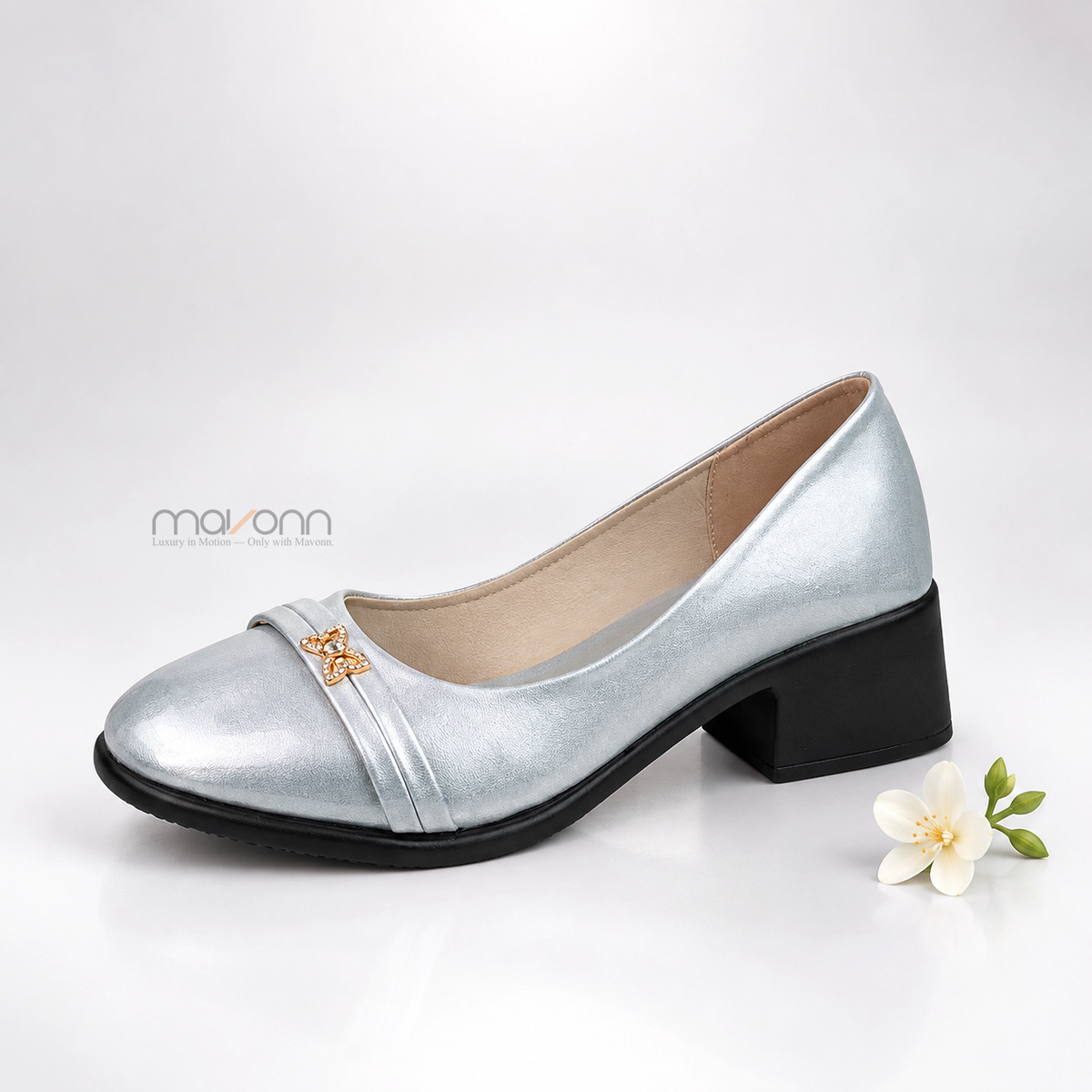 👠 Mavonn GraceStep Pump Heel