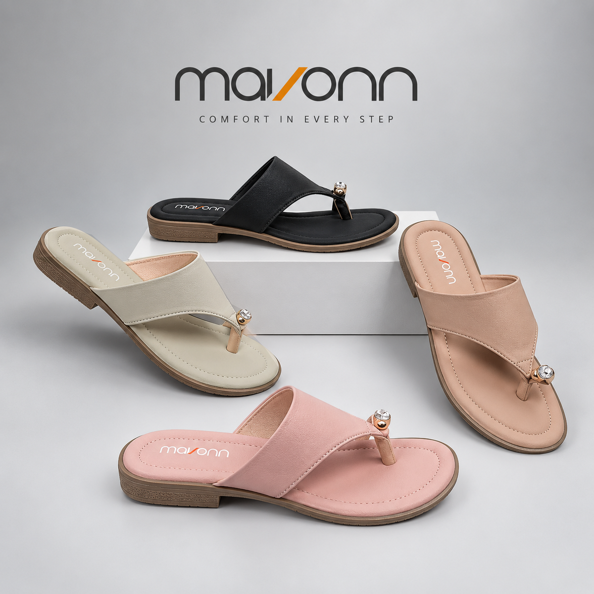 🌸 Mavonn Soft Pearl Flats