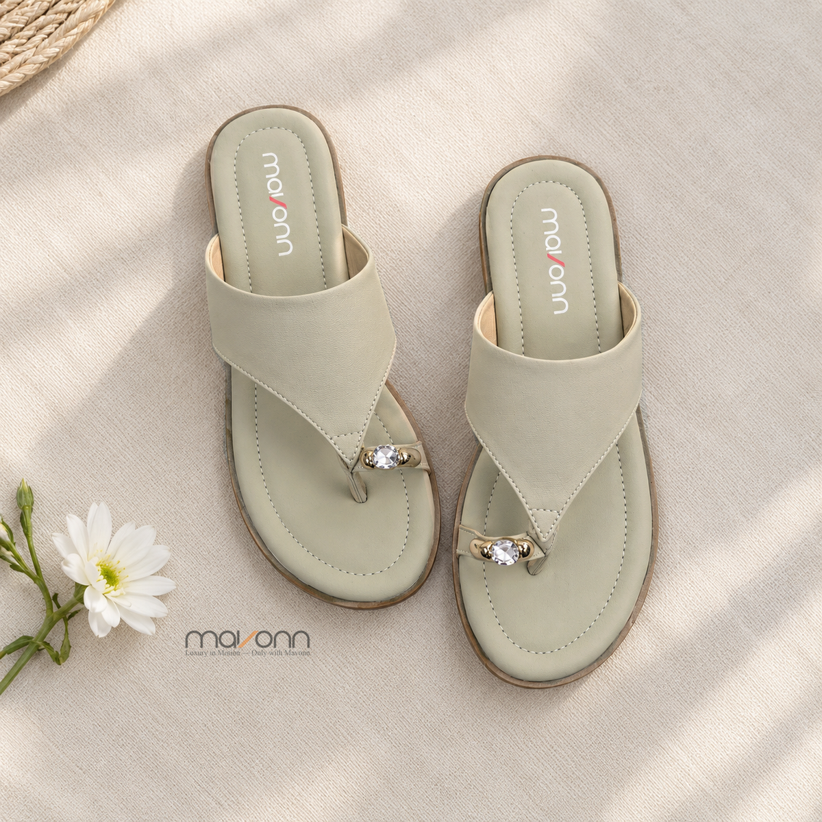 🌸 Mavonn Soft Pearl Flats