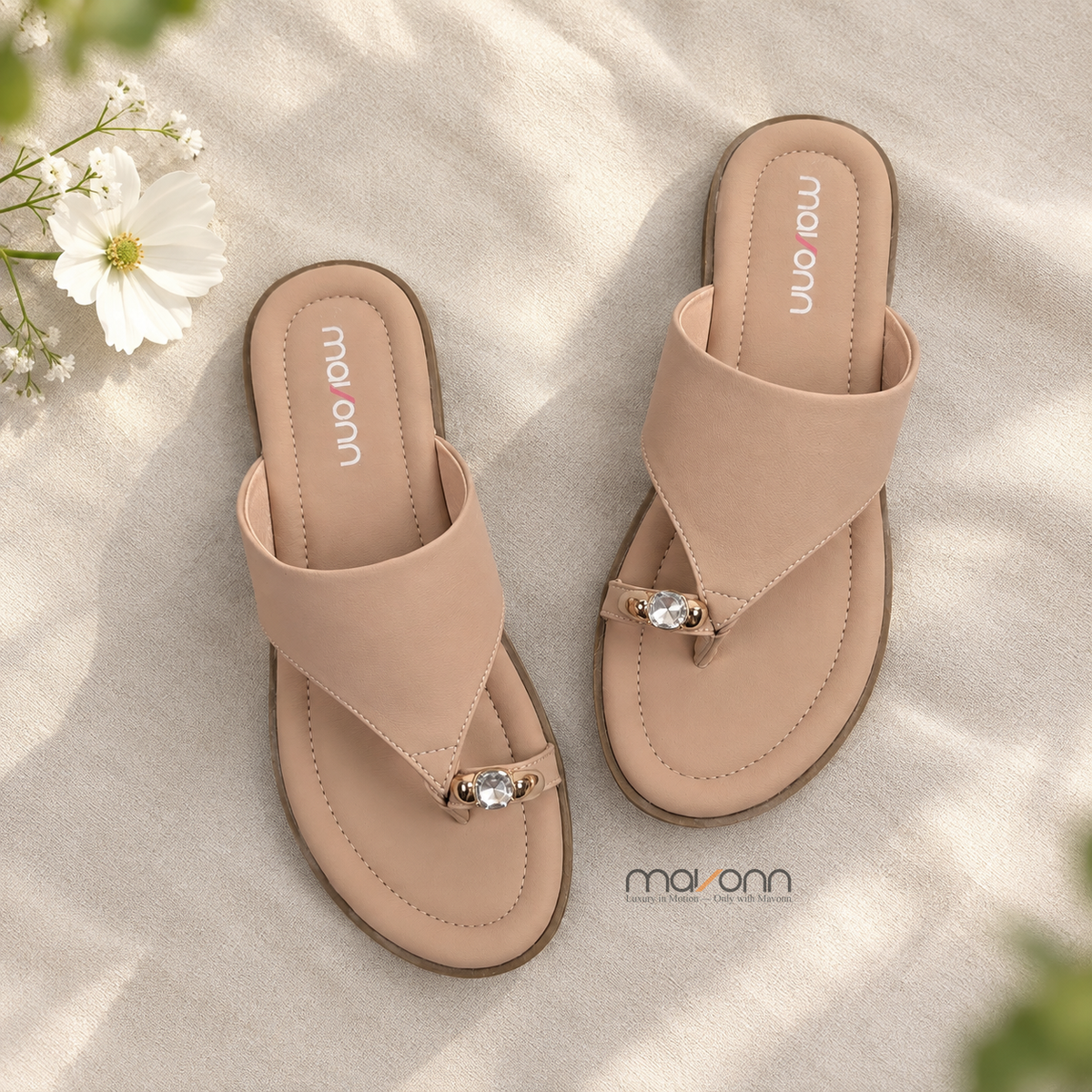 🌸 Mavonn Soft Pearl Flats