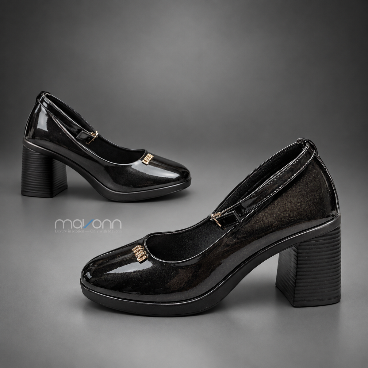👠 Mavonn LuxeStep Pump Heel