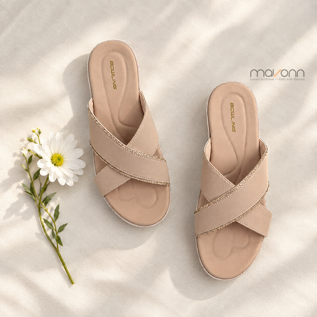 🌸 Mavonn Soft Grace Wedge Sandal
