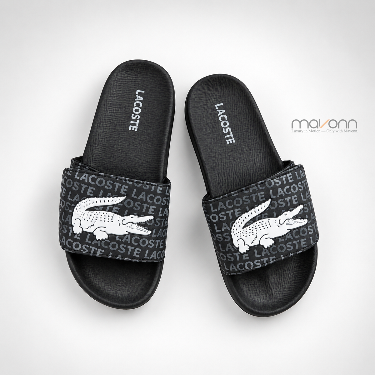 🐊 Mavonn Imported Slides — Lacoste Edition