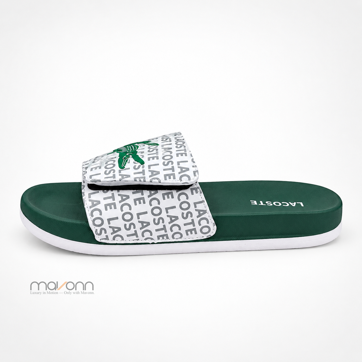 🐊 Mavonn Imported Slides — Lacoste Edition