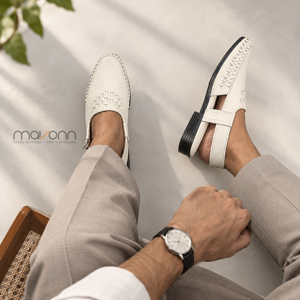👞 Mavonn Heritage Crafted Belt Shoe