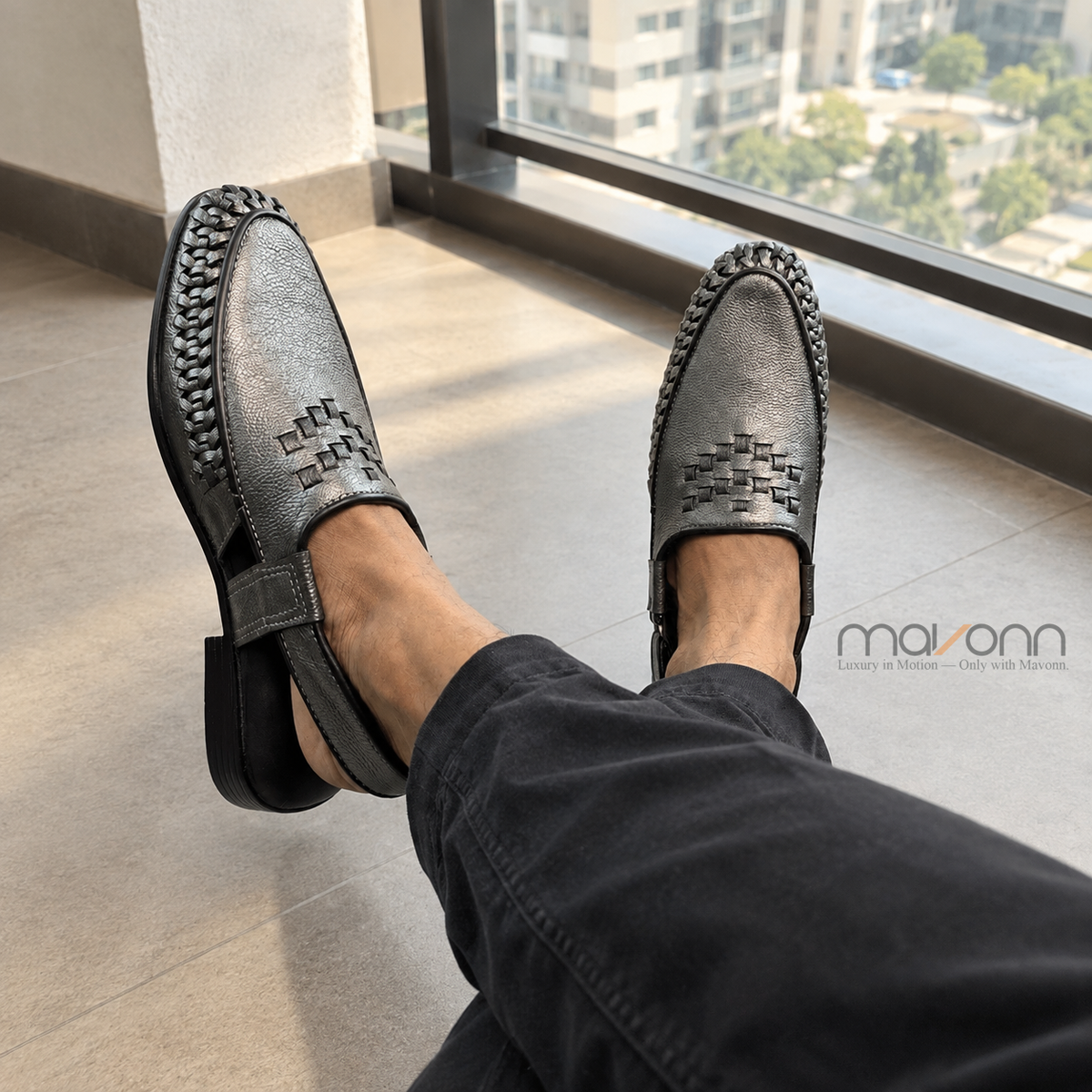 👞 Mavonn Heritage Crafted Belt Shoe