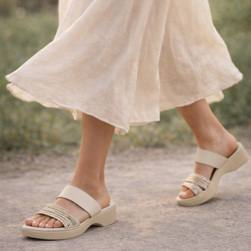 👡 Mavonn Comfort Wedge Slipper Sandal ✨