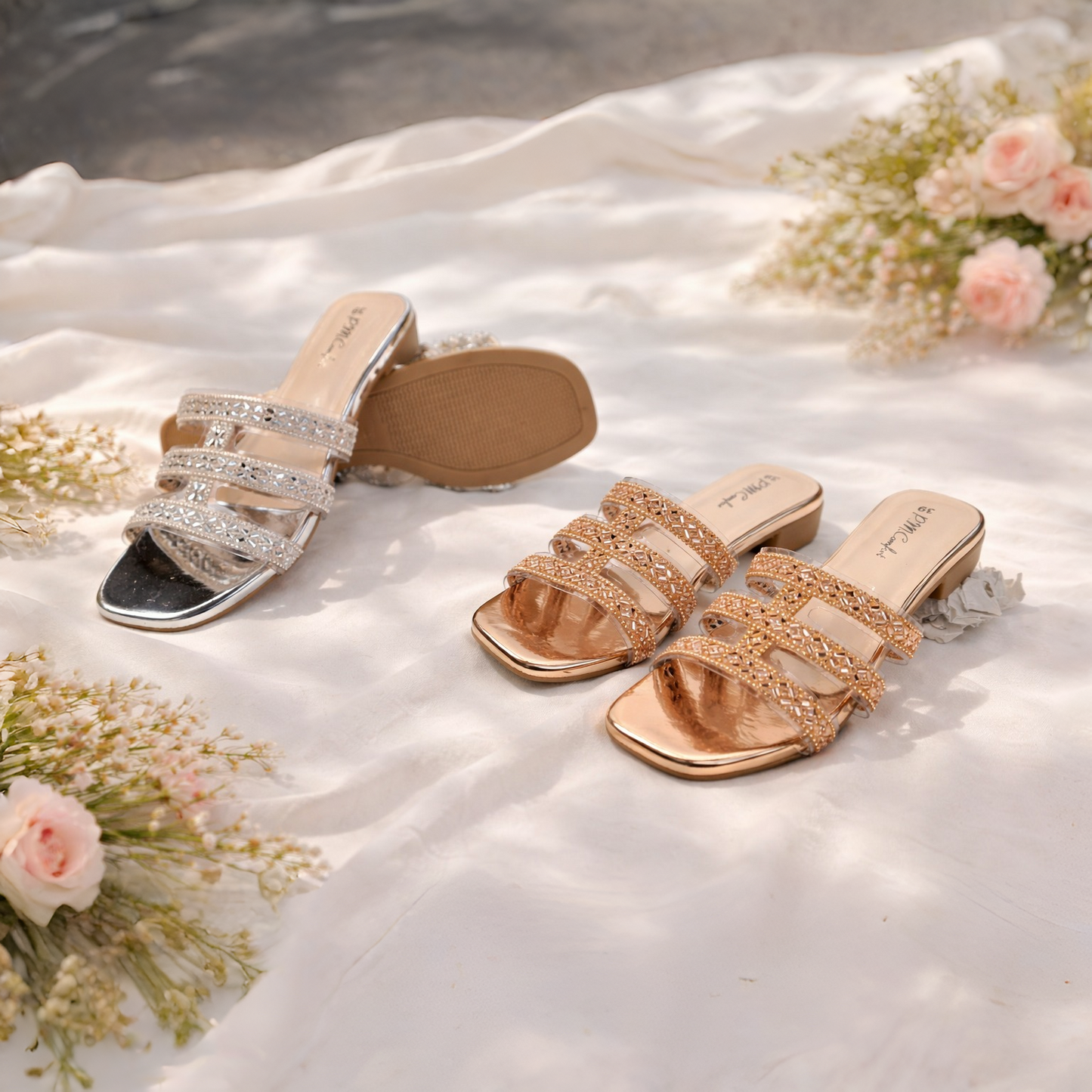 👡 Mavonn Crystal Luxe Slide ✨