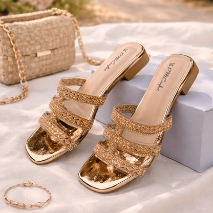 👡 Mavonn Crystal Luxe Slide ✨