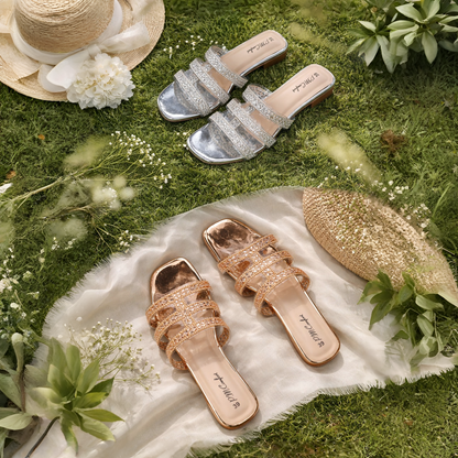 👡 Mavonn Crystal Luxe Slide ✨