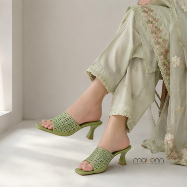 👠 Mavonn Blush Charm Heels