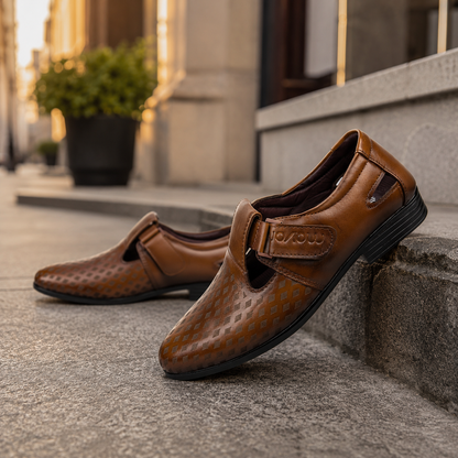 👞 Mavonn Signature Weave Sandal