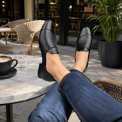👞 Mavonn Royal Weave Loafer – OG Leather