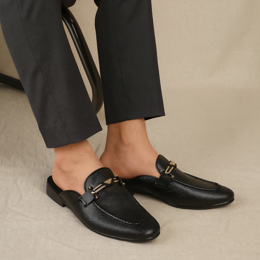Veruno Bit Loafer Mule For Men