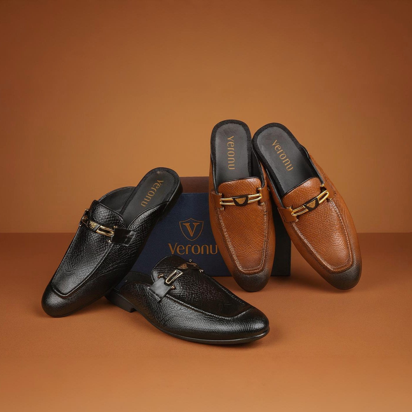 Veruno Bit Loafer Mule For Men