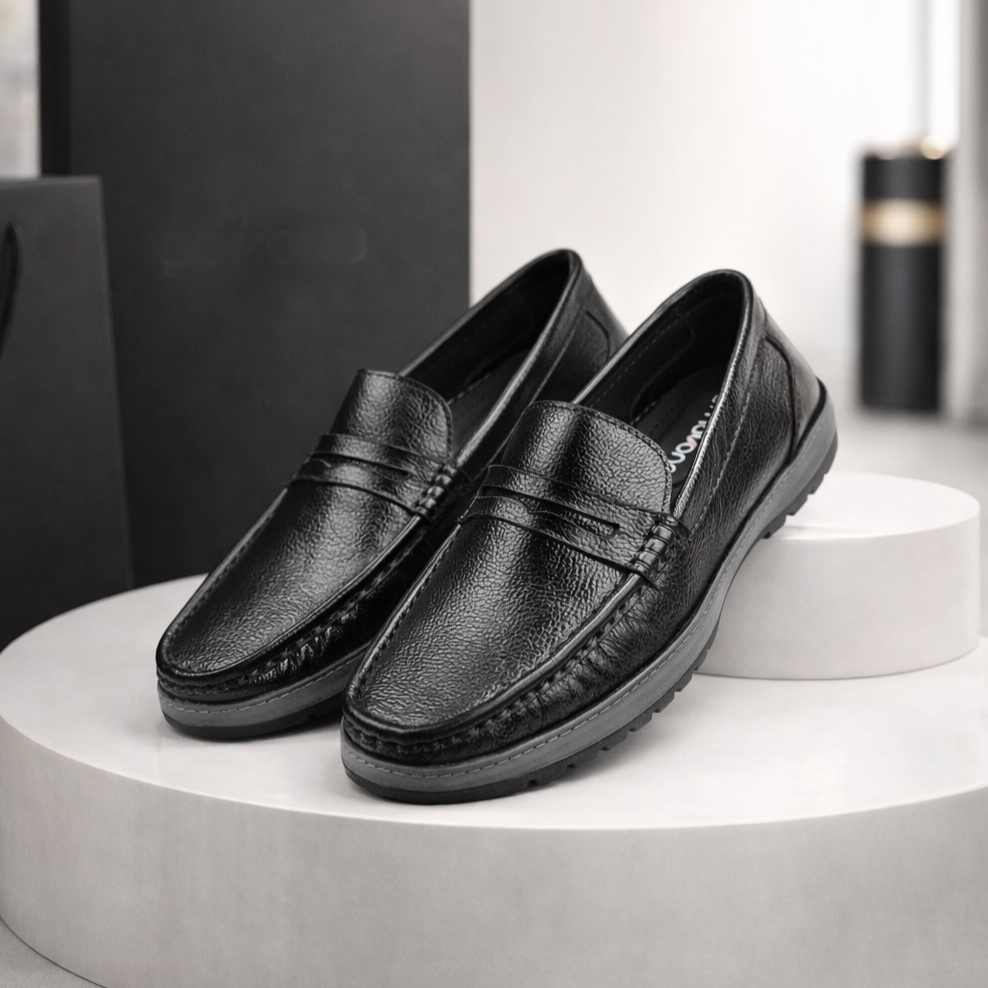 Mavonn RelaxFit Leather Loafer EVA Sole