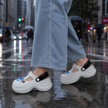 ☁️ Mavonn Cloud Charm Clogs