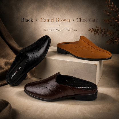 Mavonn Elite Leather Formal Mule 👞