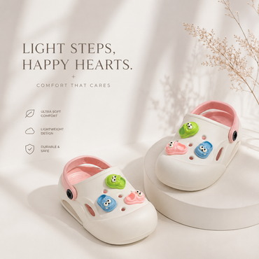 🐸 Mavonn Kids Happy Steps Clog ✨
