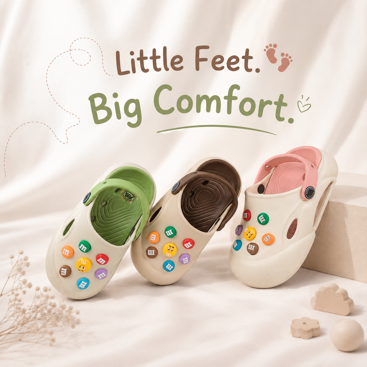 🍬 Mavonn Kids Candy Pop Clog ✨