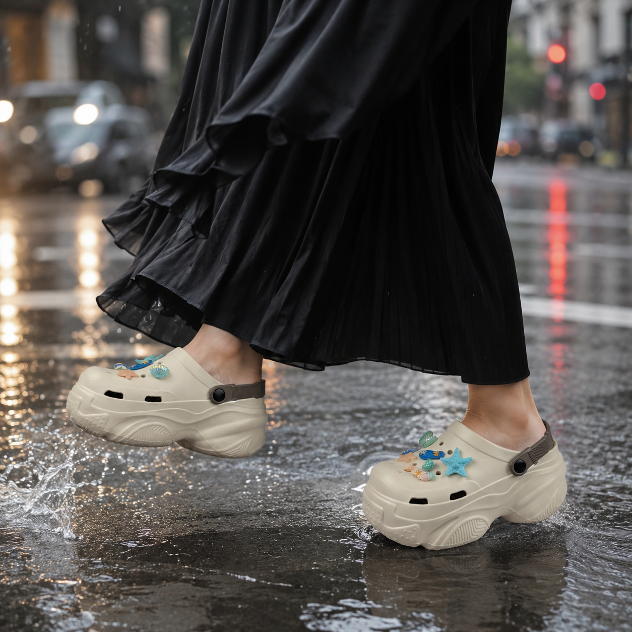 👟 Mavonn Aqua Charm Clog 🌊✨