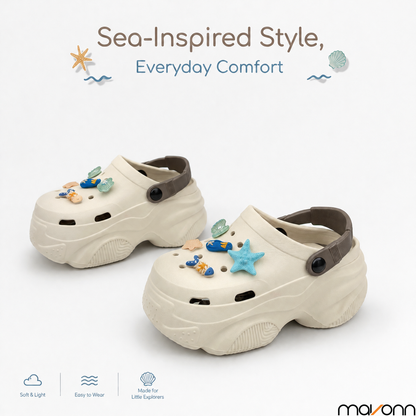 👟 Mavonn Aqua Charm Clog 🌊✨
