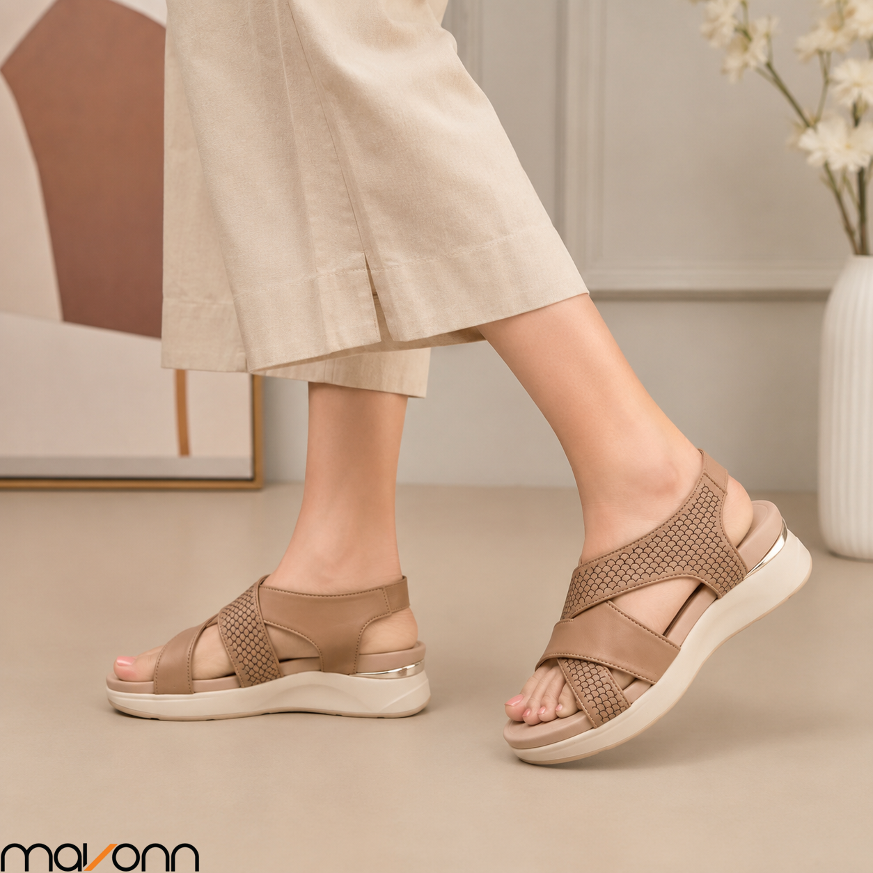 👡 Mavonn Women Comfort Wedge Sandal ✨