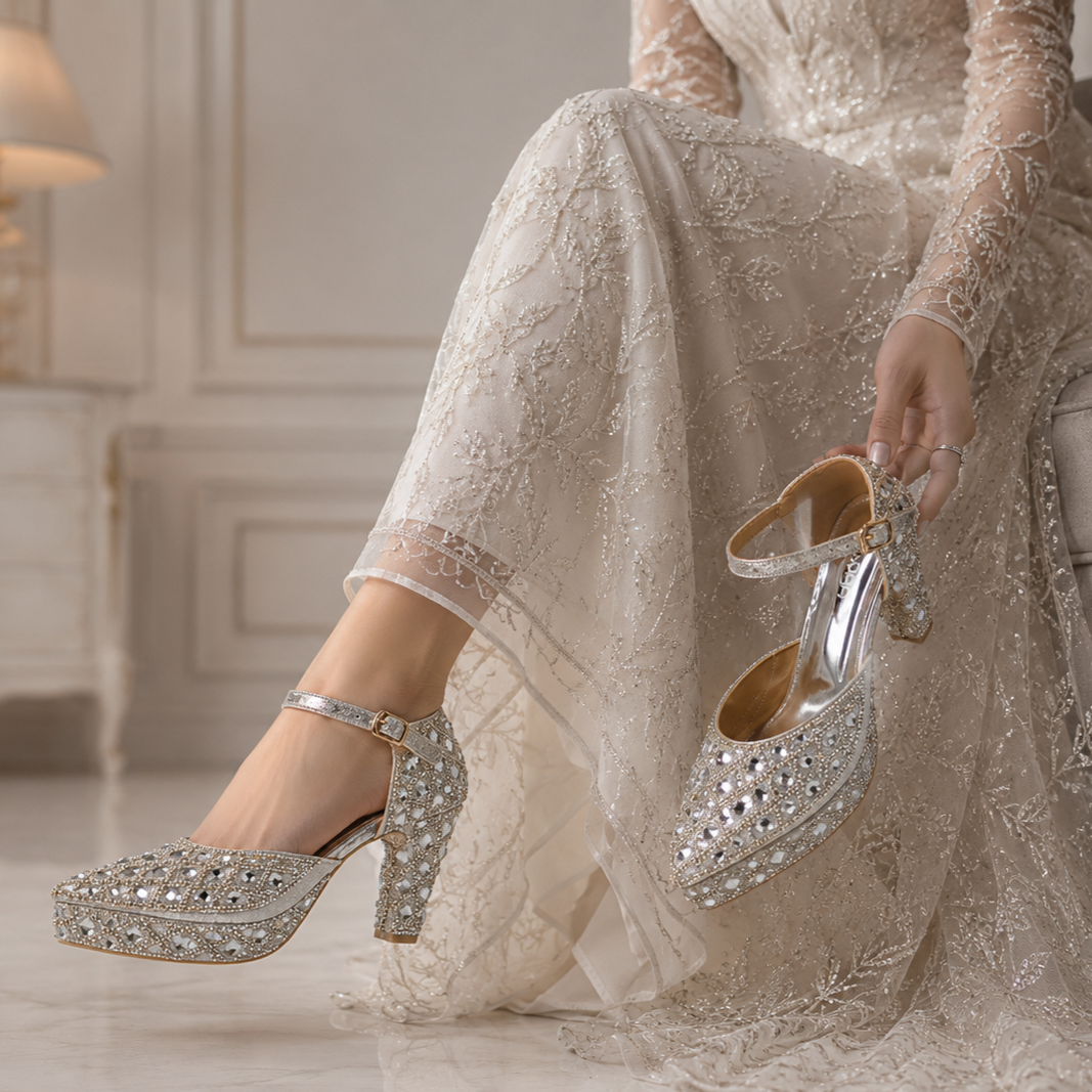 Mavonn Bridal Royale Heels 👠✨