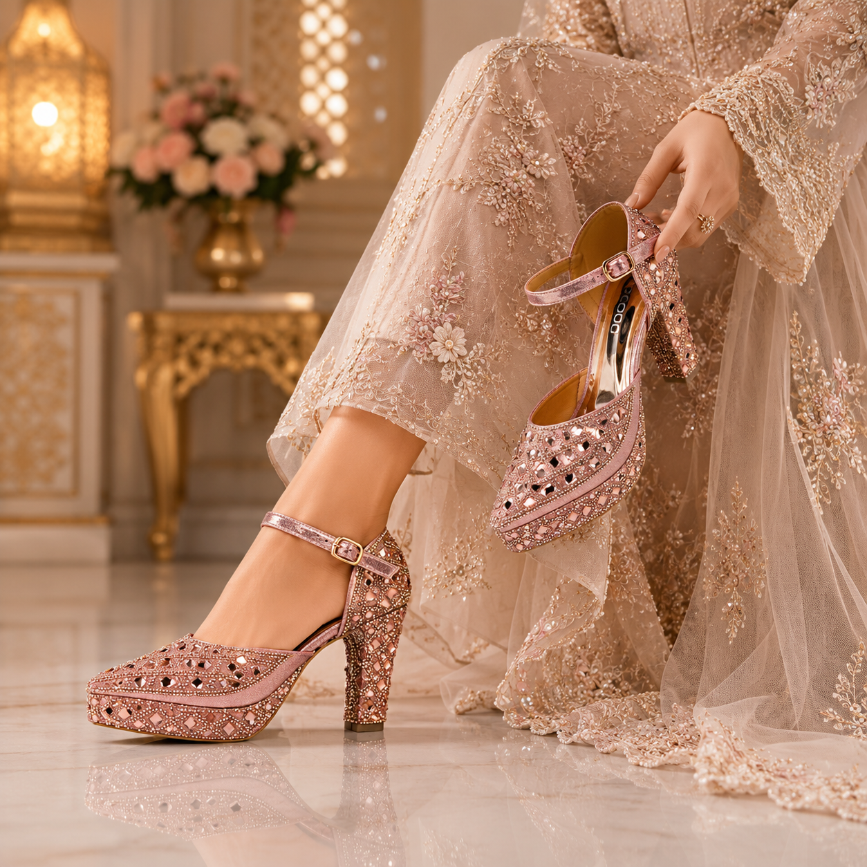 Mavonn Bridal Royale Heels 👠✨