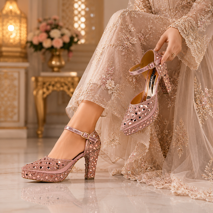 Mavonn Bridal Royale Heels 👠✨