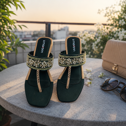 👡 Mavonn Pearl Royale Flats ✨