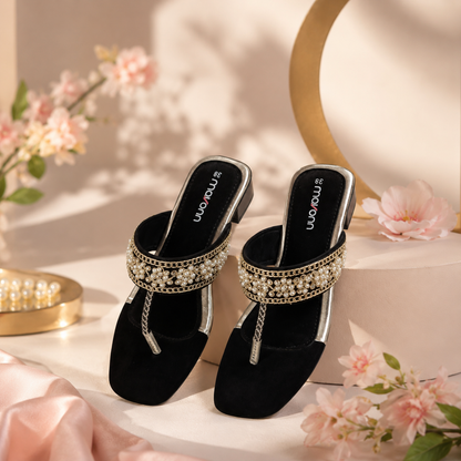 👡 Mavonn Pearl Royale Flats ✨