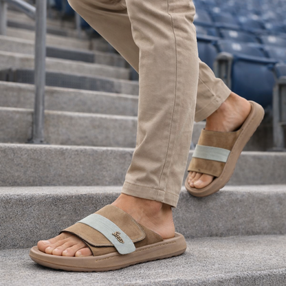 Mavonn Leather Flex Slip On 🚶