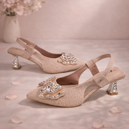 Mavonn Butterfly Crown Heel 👠✨