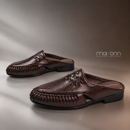 👞 Mavonn Heritage Crafted Half Shoe