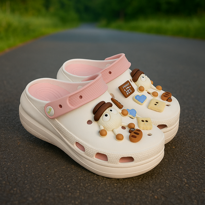 Women Cookie Charm Crocs