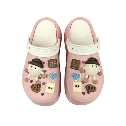 Women Cookie Charm Crocs