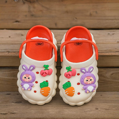 Kids Bunny Garden Clogs