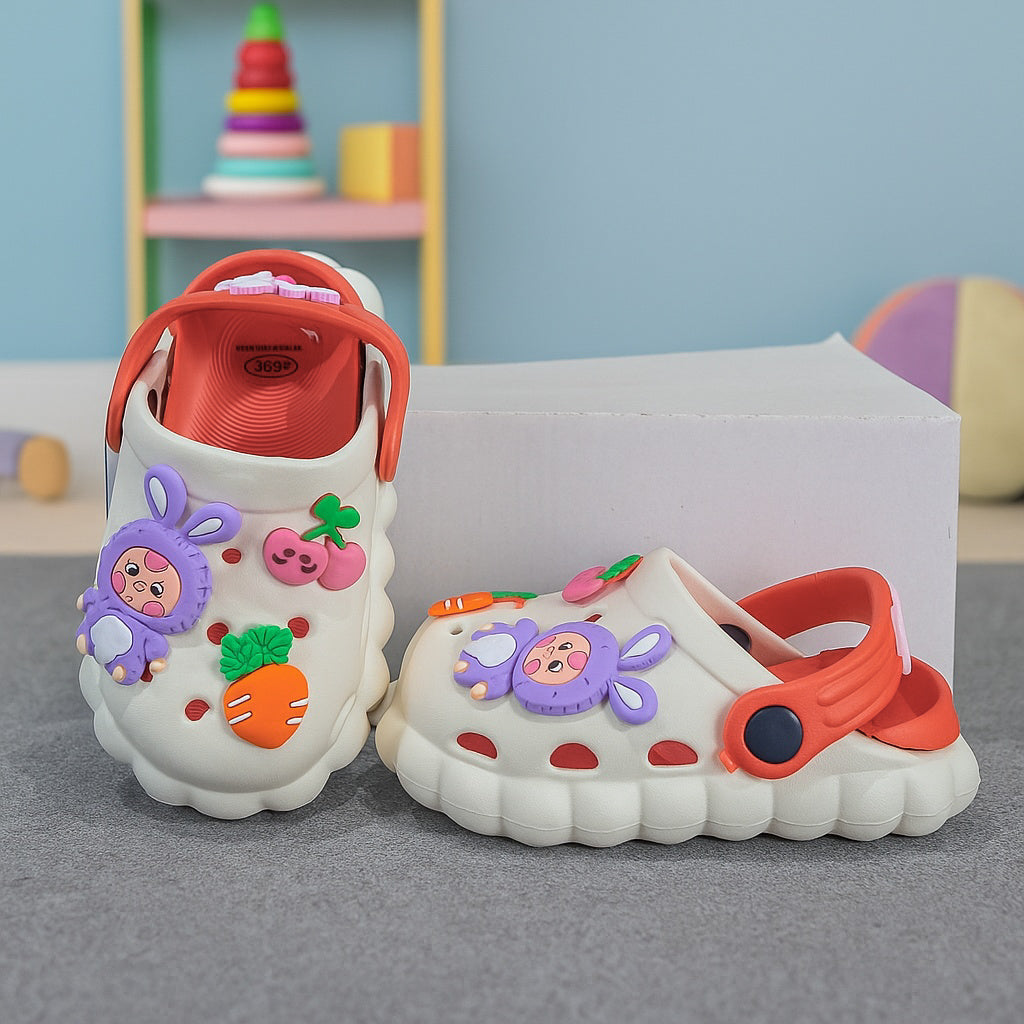 Kids Bunny Garden Clogs