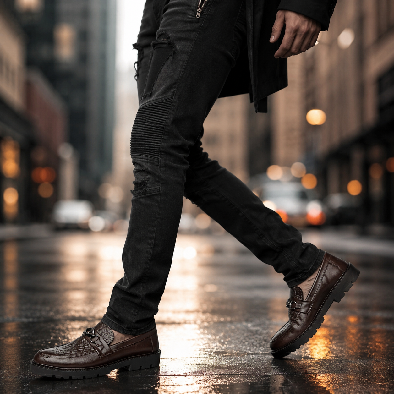 👞 Mavonn Prestige Chunky Leather Loafer