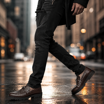 👞 Mavonn Prestige Chunky Leather Loafer