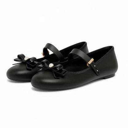 Women’s Pearl Bow Flats